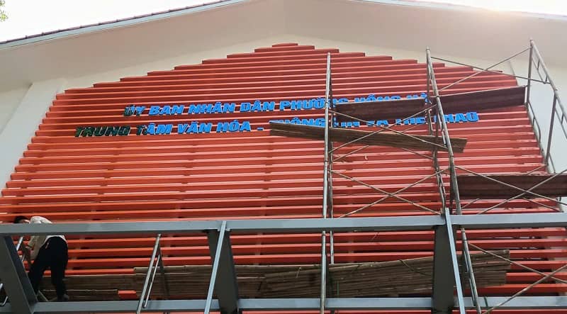 Biển hiệu hội trường sân khấu