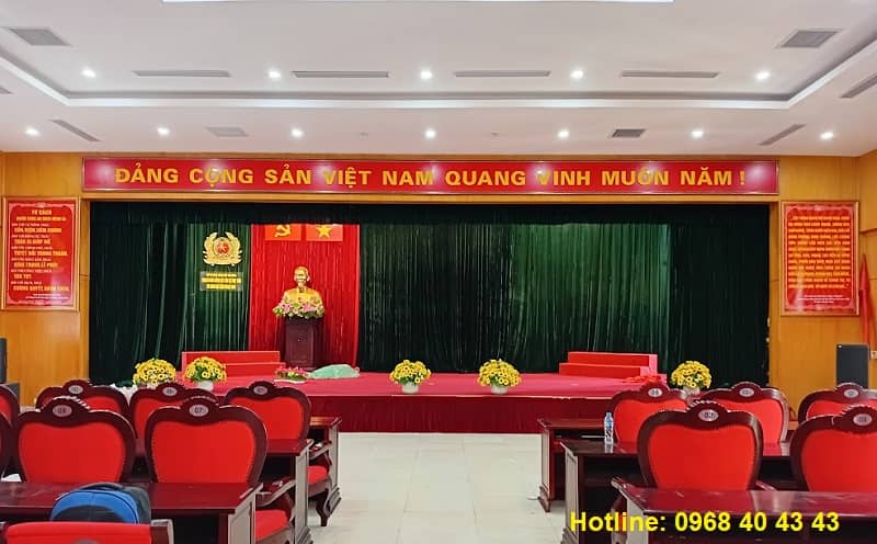 Biển hiệu hội trường